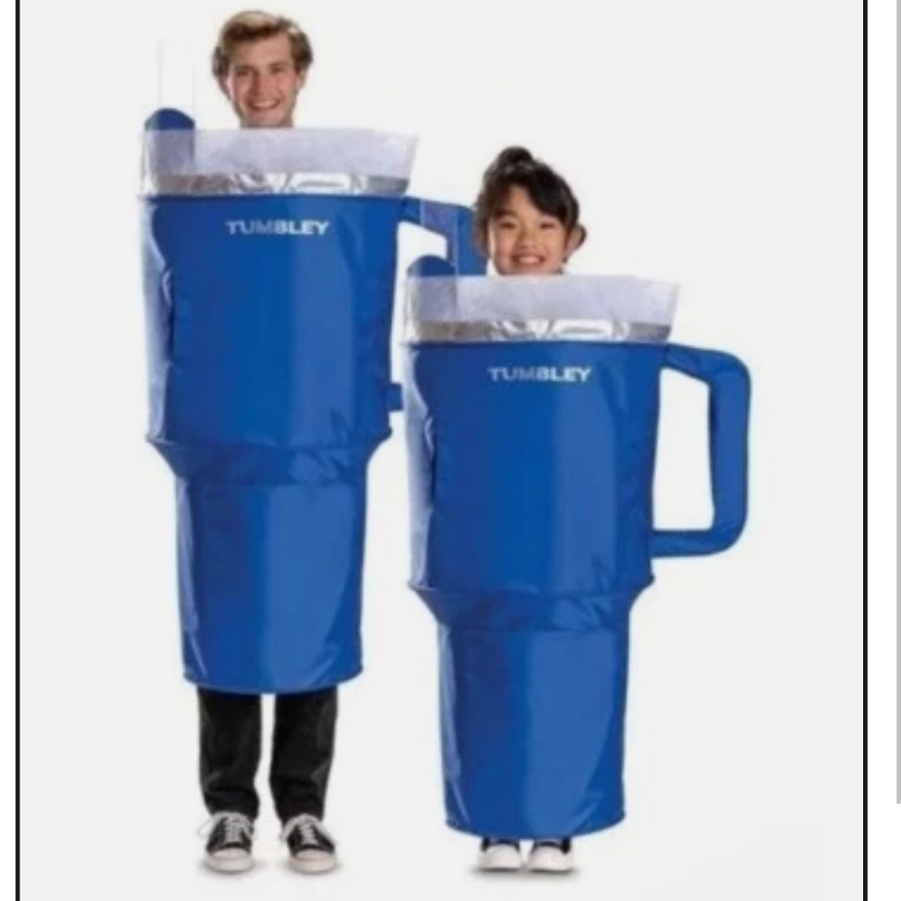 Disguise Blue Tumbler Costume Size 8yrs+